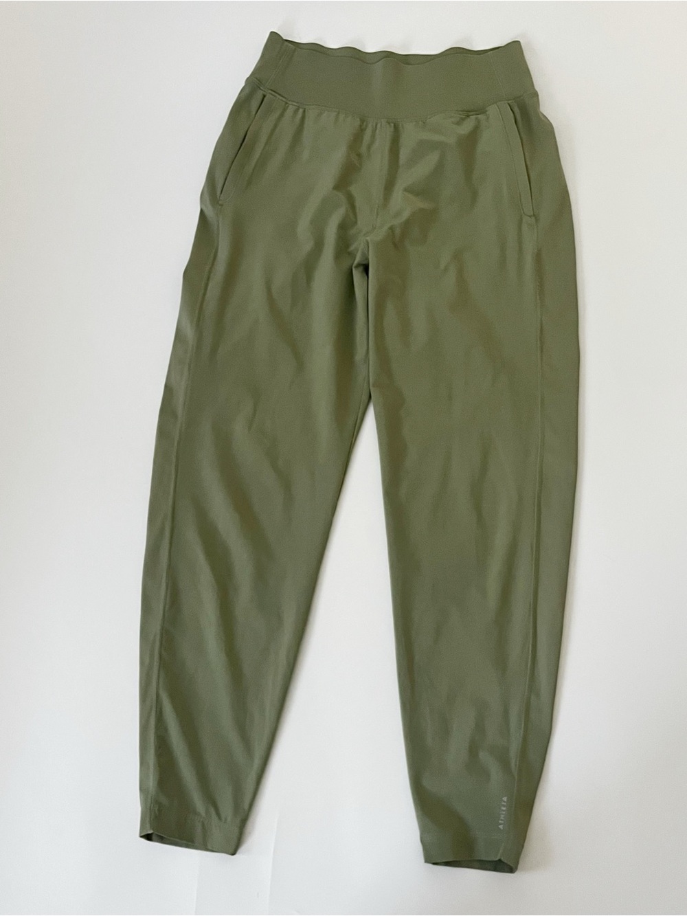 Athleta High Rise Jogger XS Green